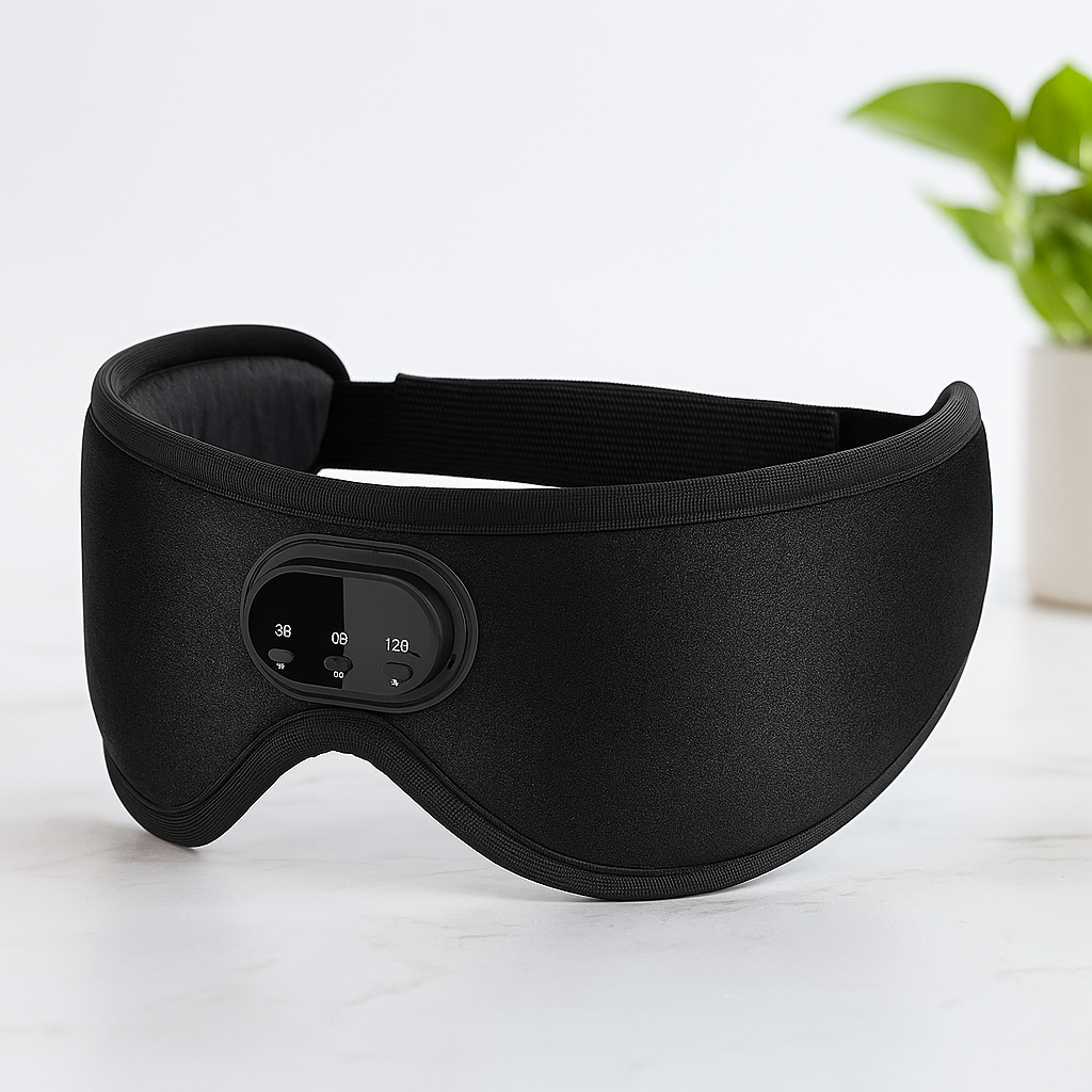 3D Bluetooth Sleep Headphones Eye Mask