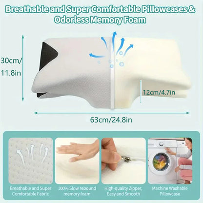Butterfly Memory Foam Cervical Pillow