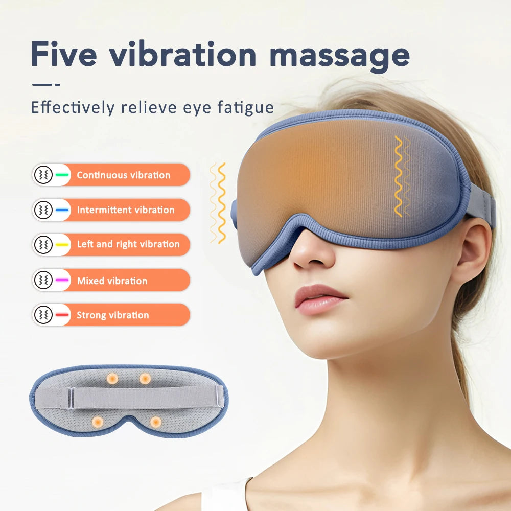 3D Heated Eye Massager Sleep Mask