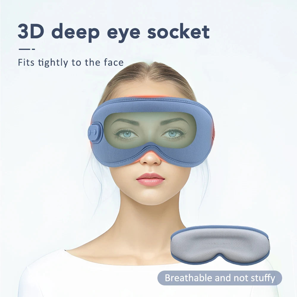 3D Heated Eye Massager Sleep Mask